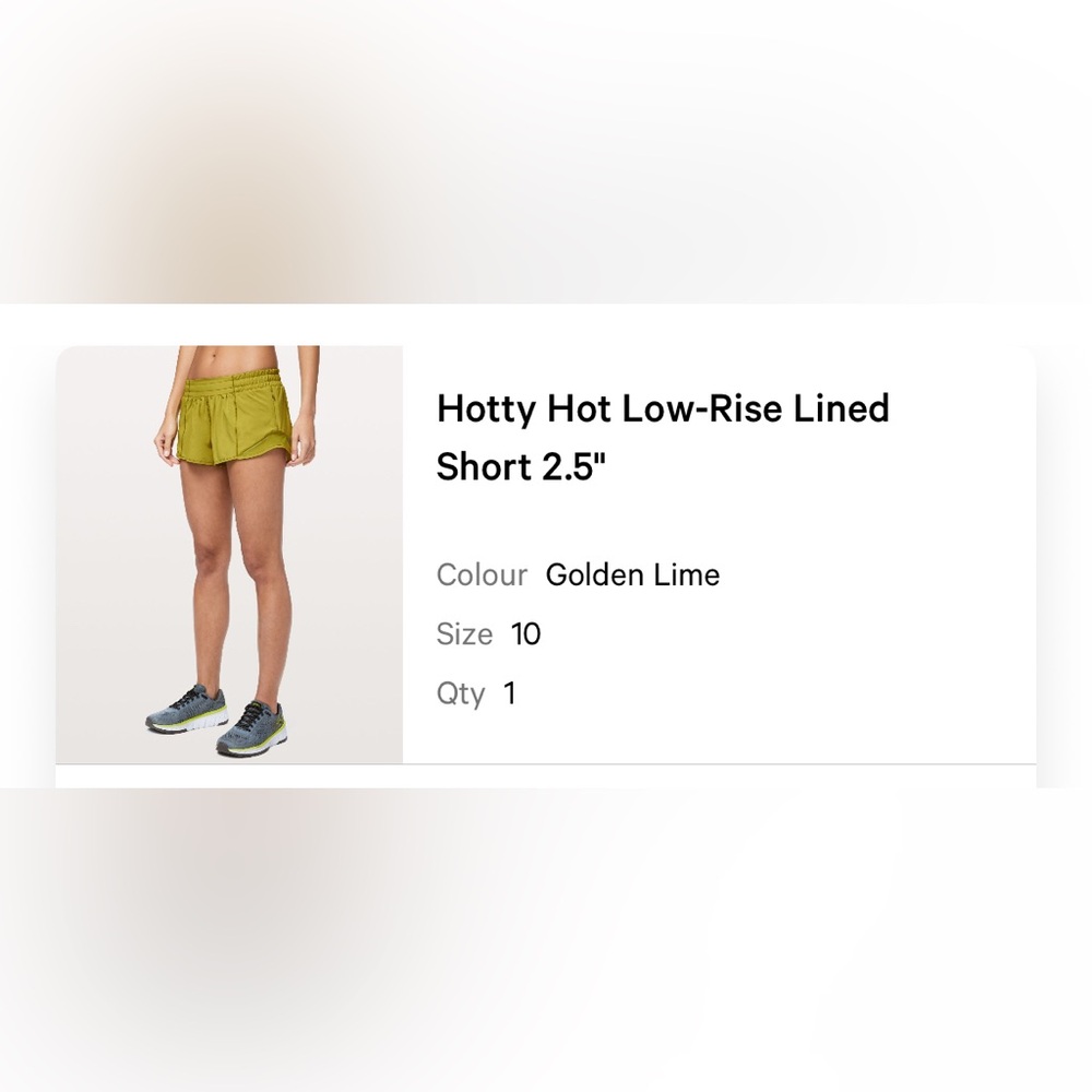 lululemon athletica hotty hot low rise 2.5in Women Shorts